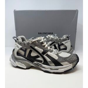 Balenciaga Runner Sneaker Grey/White/Black Size 10 US 43 EU